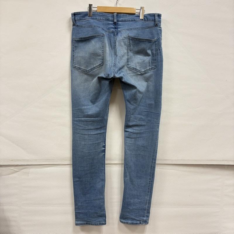 アヴィレックス AVIREX パンツ デニム、ジーンズ MA-1 ポケット ストレッチ スキニー デニム ロゴ 刺繍 XXL ワンポイント X ロゴ、文字 X 刺繍 青 / ブルー / blue メンズ USED 古着 中古 50159108