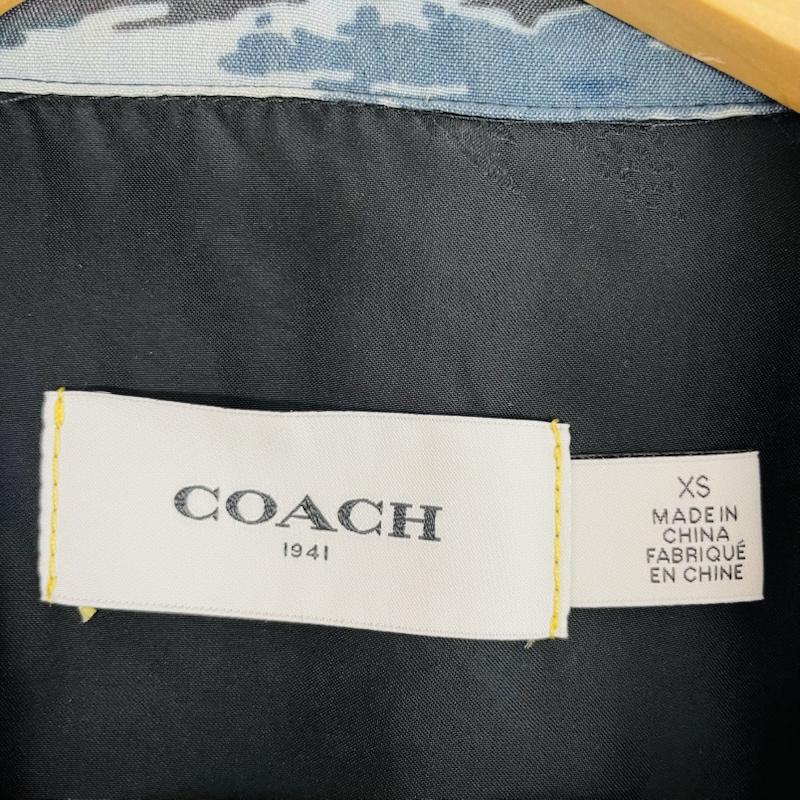 コーチ COACH シャツ、ブラウス 半袖 ハワイアン プリント ボーリングシャツ 29607 アロハシャツ XS メンズ USED 古着 中古 50159115