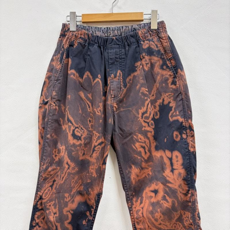 ノンネイティブ nonnative パンツ ワークパンツ、ペインターパンツ タイダイ イージーパンツ 日本製 リラックスフィット 1 茶 / ブラウン / brown X 紺 / ネイビー / navy メンズ USED 古着 中古 50159123