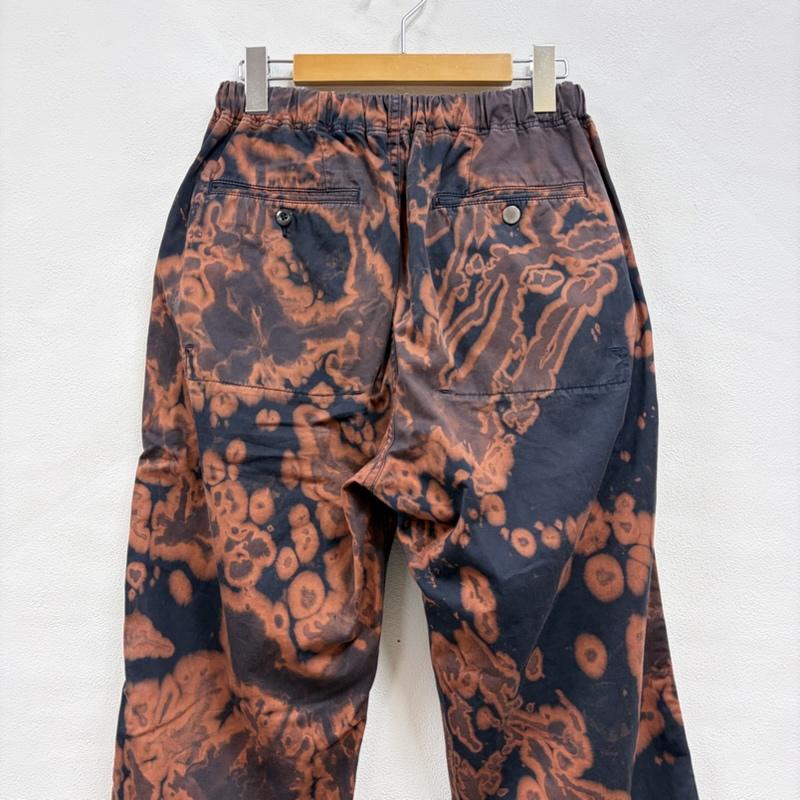 ノンネイティブ nonnative パンツ ワークパンツ、ペインターパンツ タイダイ イージーパンツ 日本製 リラックスフィット 1 茶 / ブラウン / brown X 紺 / ネイビー / navy メンズ USED 古着 中古 50159123