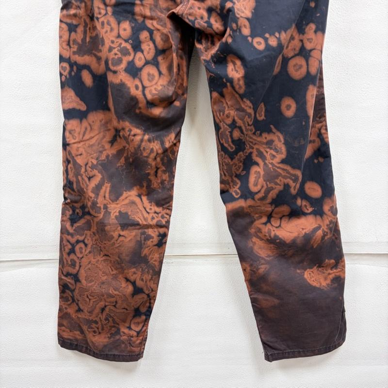 ノンネイティブ nonnative パンツ ワークパンツ、ペインターパンツ タイダイ イージーパンツ 日本製 リラックスフィット 1 茶 / ブラウン / brown X 紺 / ネイビー / navy メンズ USED 古着 中古 50159123