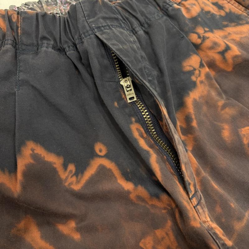 ノンネイティブ nonnative パンツ ワークパンツ、ペインターパンツ タイダイ イージーパンツ 日本製 リラックスフィット 1 茶 / ブラウン / brown X 紺 / ネイビー / navy メンズ USED 古着 中古 50159123