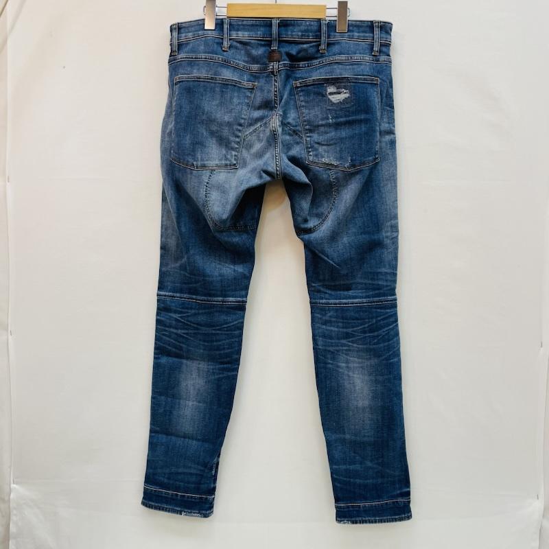 ジースターロゥ G-STAR RAW パンツ デニム、ジーンズ 5620 3D ZIP KNEE SKINNY スキニー バイカー デニムパンツ 32インチ メンズ USED 古着 中古 50159125