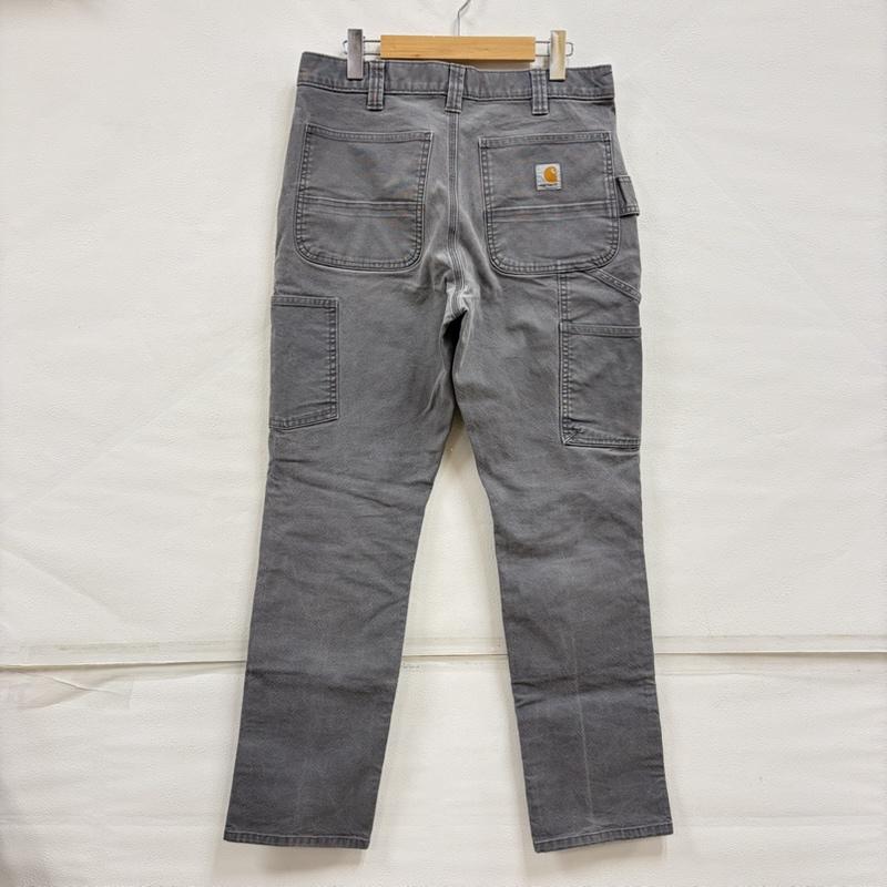 カーハート Carhartt パンツ ワークパンツ、ペインターパンツ ダブルニー ダック ペインター パンツ カーゴ ワーク フェード ジッパーフライ バングラデシュ製 32インチ ワンポイント X ロゴ、文字 灰 / グレー / gray メンズ USED 古着 中古 50159132