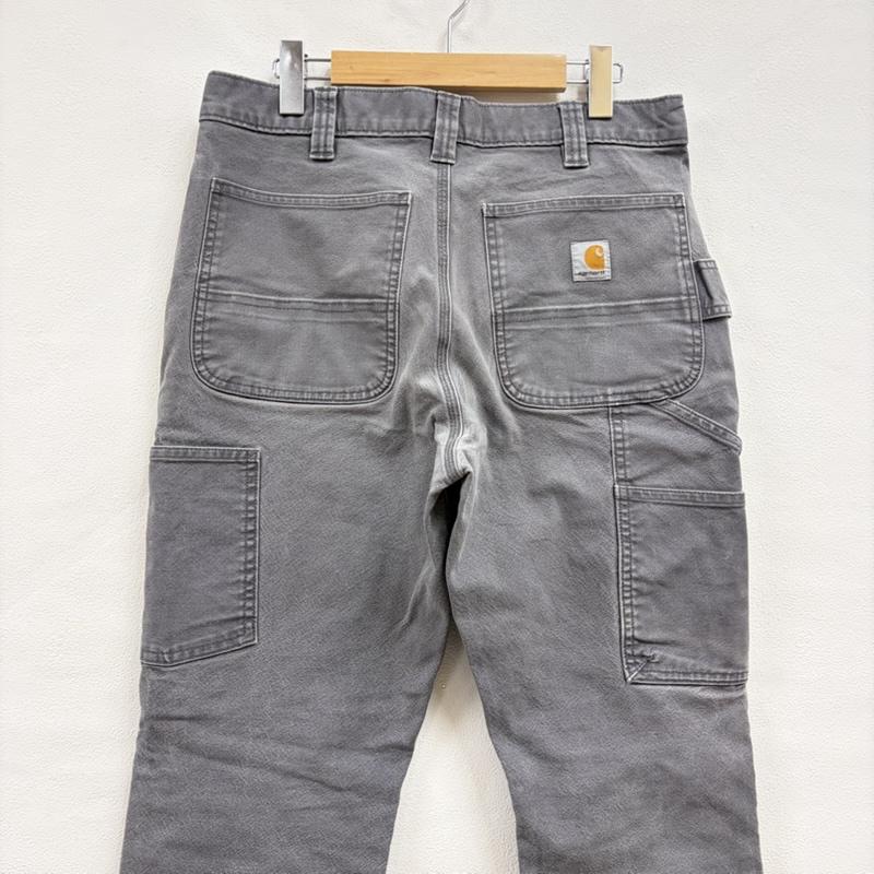 カーハート Carhartt パンツ ワークパンツ、ペインターパンツ ダブルニー ダック ペインター パンツ カーゴ ワーク フェード ジッパーフライ バングラデシュ製 32インチ ワンポイント X ロゴ、文字 灰 / グレー / gray メンズ USED 古着 中古 50159132