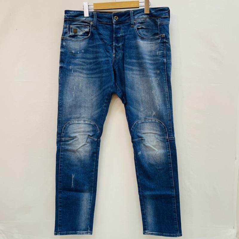 ジースターロゥ G-STAR RAW パンツ デニム、ジーンズ BIWES 3D SLIM バイカーデザイン スリムフィット デニムパンツ 30インチ メンズ USED 古着 中古 50159135