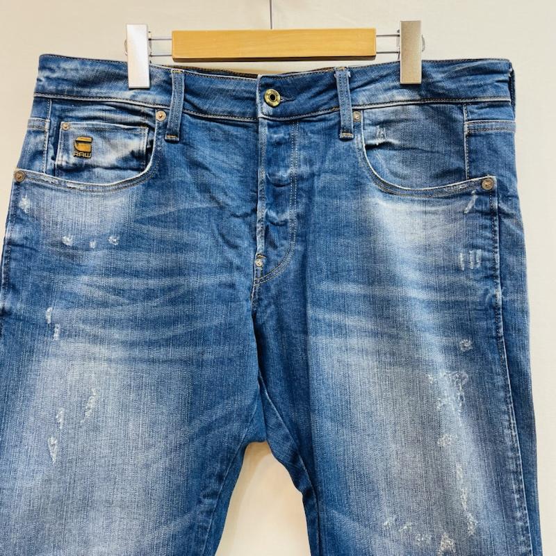 ジースターロゥ G-STAR RAW パンツ デニム、ジーンズ BIWES 3D SLIM バイカーデザイン スリムフィット デニムパンツ 30インチ メンズ USED 古着 中古 50159135