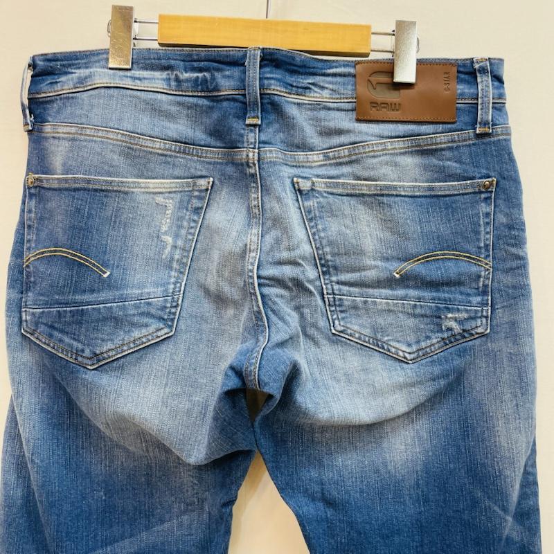 ジースターロゥ G-STAR RAW パンツ デニム、ジーンズ BIWES 3D SLIM バイカーデザイン スリムフィット デニムパンツ 30インチ メンズ USED 古着 中古 50159135
