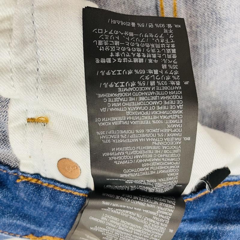 ジースターロゥ G-STAR RAW パンツ デニム、ジーンズ BIWES 3D SLIM バイカーデザイン スリムフィット デニムパンツ 30インチ メンズ USED 古着 中古 50159135