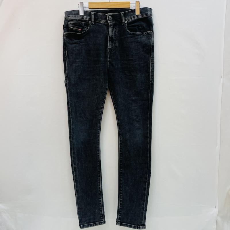 ディーゼル DIESEL パンツ デニム、ジーンズ D-STRUKT ブラックウォッシュデニム 1983 A03586 32インチ 黒 / ブラック / black メンズ USED 古着 中古 50159141