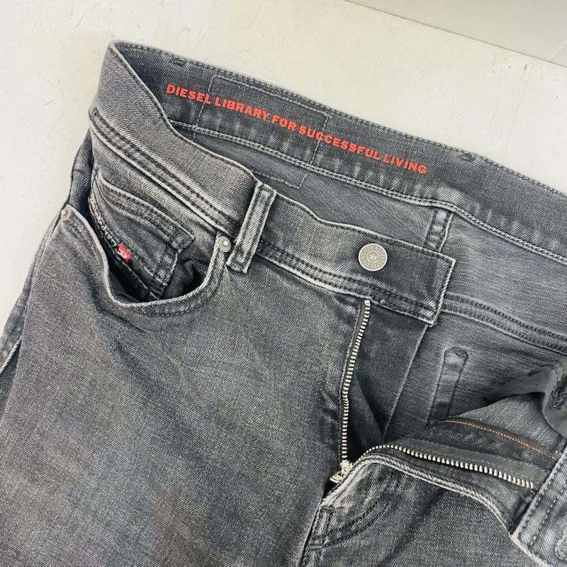 ディーゼル DIESEL パンツ デニム、ジーンズ D-STRUKT ブラックウォッシュデニム 1983 A03586 32インチ 黒 / ブラック / black メンズ USED 古着 中古 50159141