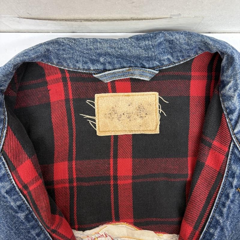 リーバイス Levi s ジャケット、上着 ジャケット、ブレザー 90s ボタン裏 527 USA製 ネル生地 ライナー デニムジャケット Gジャン 70427 青 / ブルー / blue メンズ USED 古着 中古 50159142