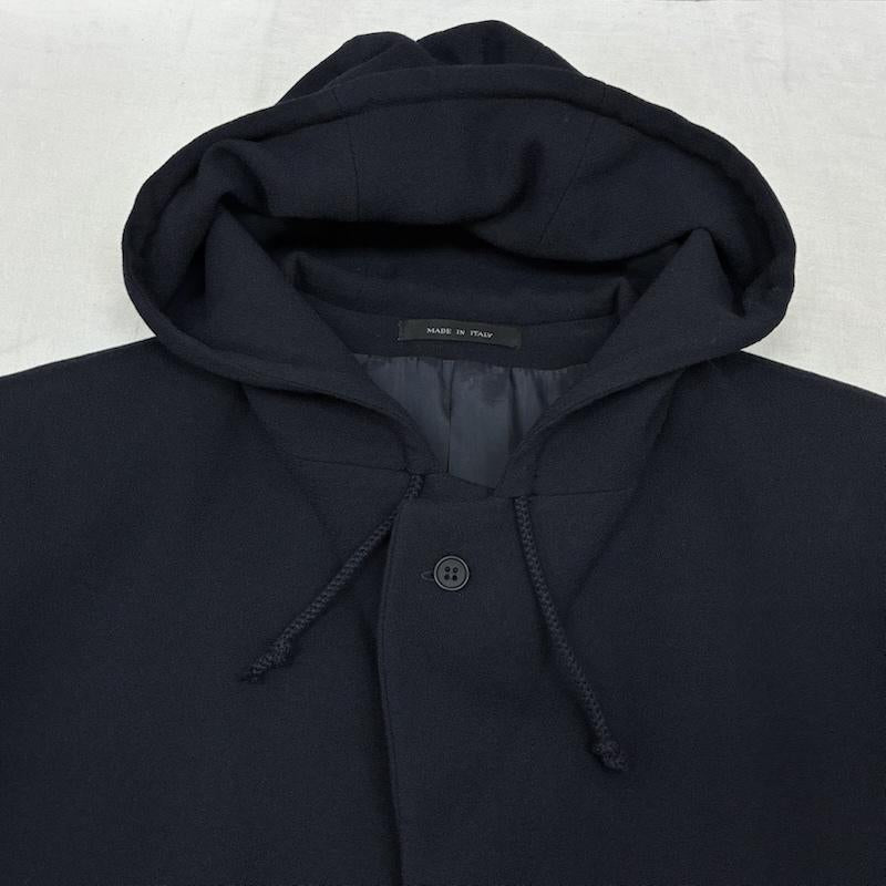 エンポリオアルマーニ EMPORIO ARMANI スーツ スーツ ウール フライフロント フーデッド テーラード ジャケット パーカー スラックス セットアップ 52 メンズ USED 古着 中古 50159143