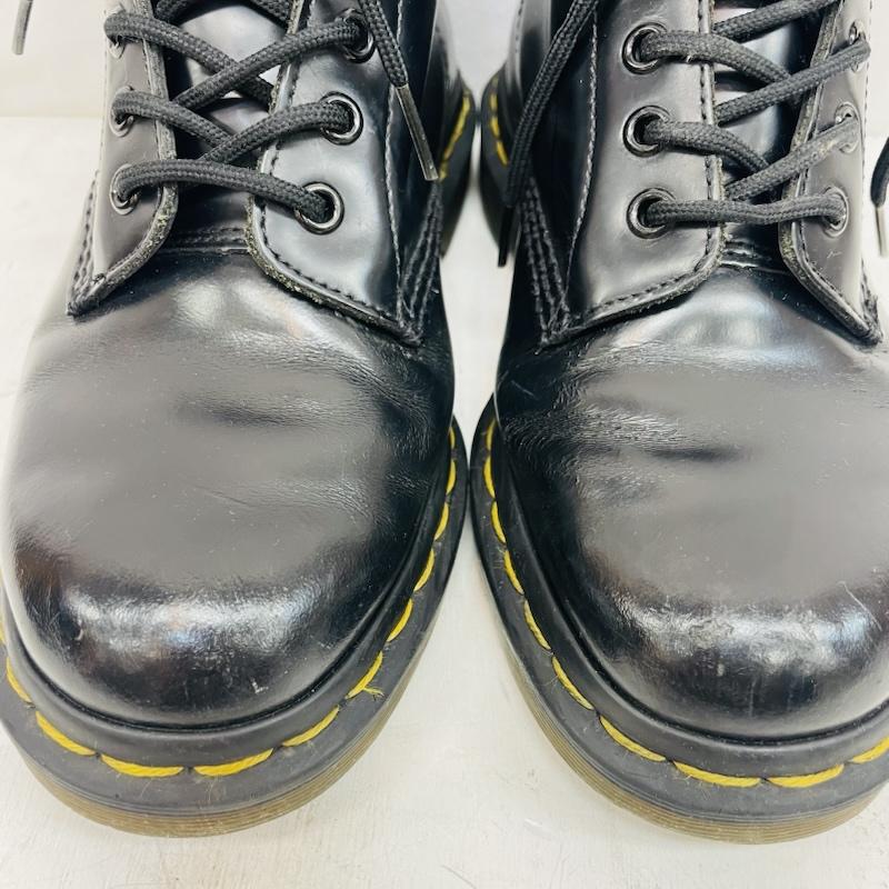ドクターマーチン Dr.Martens ブーツ ショートブーツ 8ホール レザー レースアップ ブーツ - 黒 / ブラック / black レディース USED 古着 中古 50159148