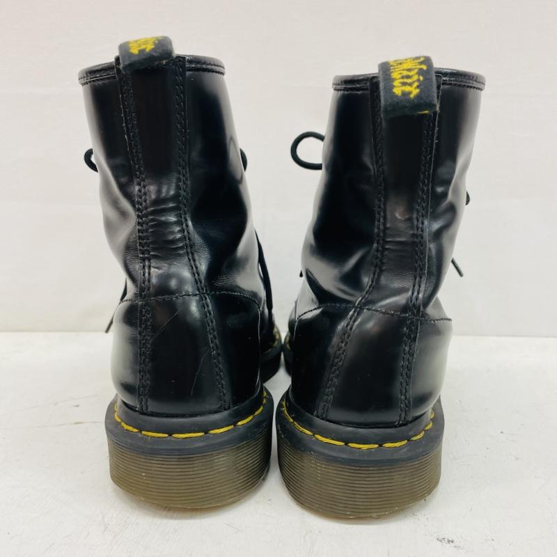 ドクターマーチン Dr.Martens ブーツ ショートブーツ 8ホール レザー レースアップ ブーツ - 黒 / ブラック / black レディース USED 古着 中古 50159148