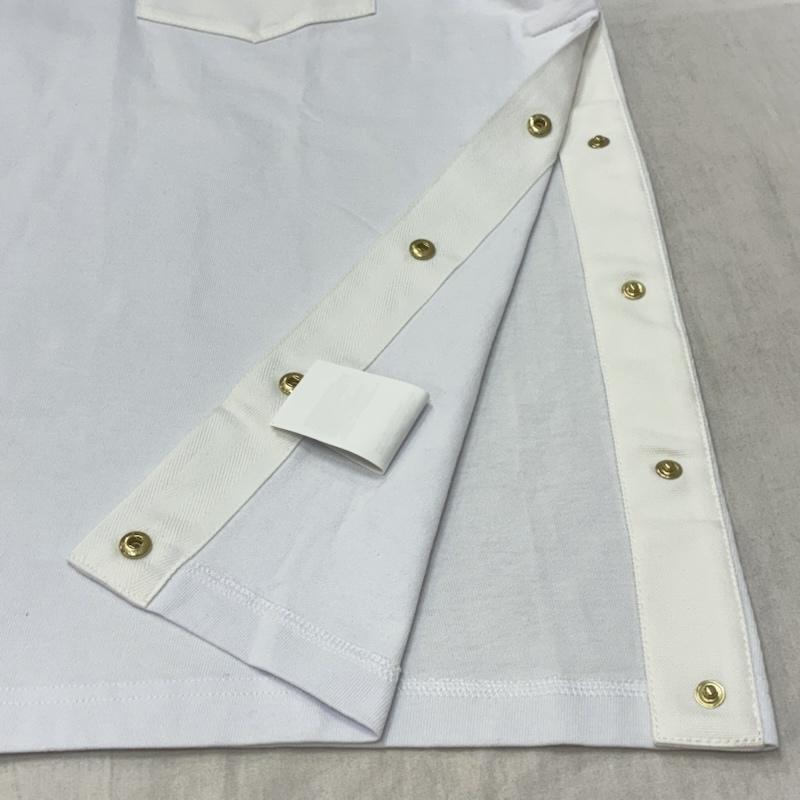 サカイ Sacai Tシャツ 半袖 Carhartt WIP カーハート コラボ 25AW Cotton Jersey T-Shirt ポケット Tシャツ 25-00995S 4 ロゴ、文字 白 / ホワイト / white メンズ USED 古着 中古 50159151