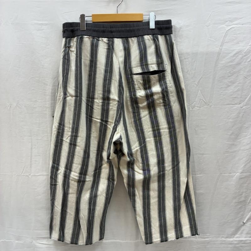 ヴィヴィアンウエストウッドマン Vivienne Westwood MAN パンツ サルエルパンツ カットオフ マルチ ストライプ ジップ ポケット イージー サルエル パンツ 48 ストライプ メンズ USED 古着 中古 50159157