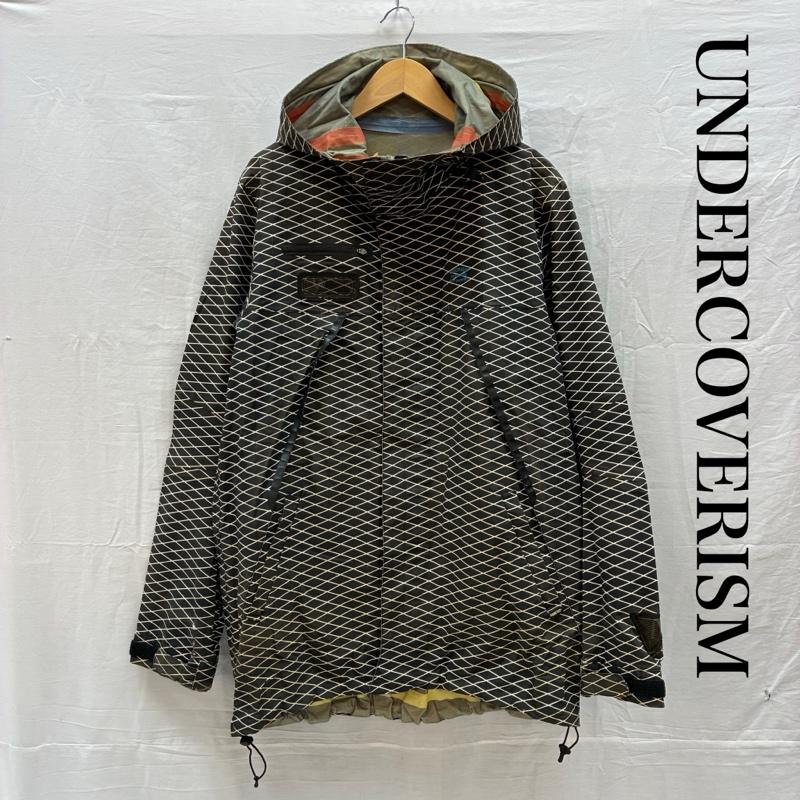 アンダーカバーイズム UNDERCOVERISM ジャケット、上着 ジャンパー、ブルゾン 08ss Summer Madness 期 GORE-TEX コンコール柄 マウンテン パーカー 名作 アーカイブ 4 総柄 X ロゴ、文字 X 刺繍 メンズ USED 古着 中古 50159159