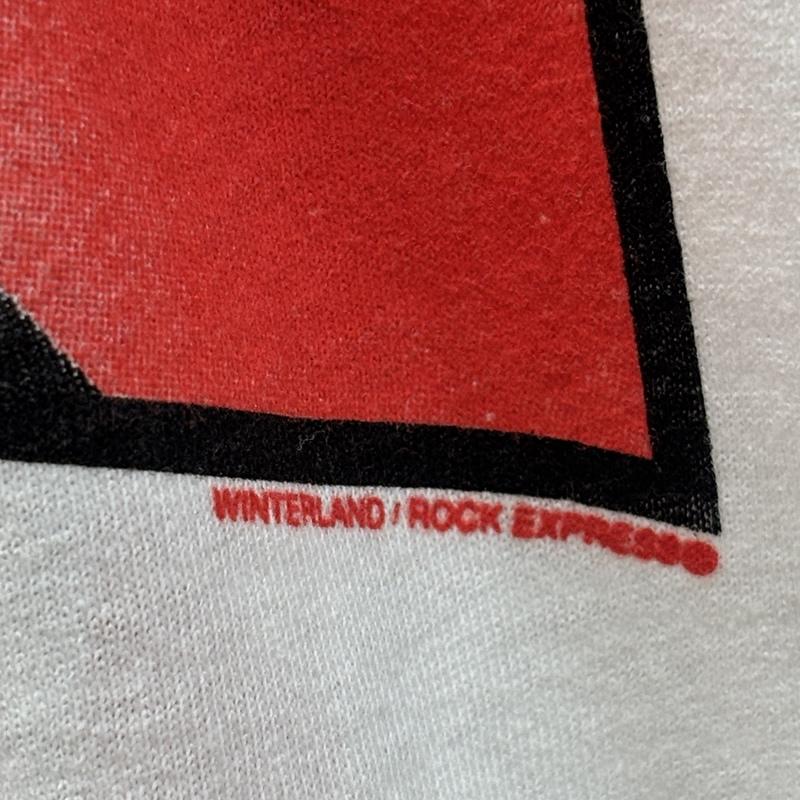 ヘインズ HANES Tシャツ 半袖 90年代 ビンテージ USA製 INXS インエクセス バンド Tシャツ バンT 90s VINTAGE Disappear L 白 / ホワイト / white メンズ USED 古着 中古 50159162