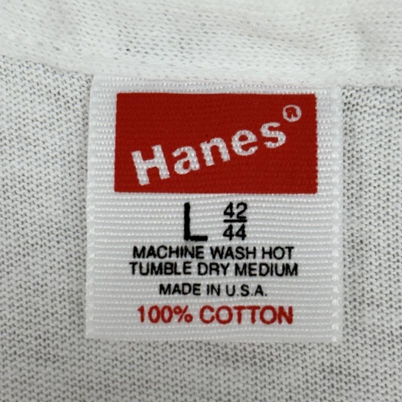 ヘインズ HANES Tシャツ 半袖 90年代 ビンテージ USA製 INXS インエクセス バンド Tシャツ バンT 90s VINTAGE Disappear L 白 / ホワイト / white メンズ USED 古着 中古 50159162