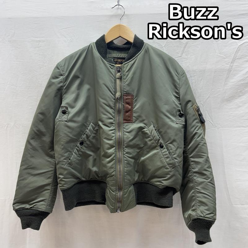 バズリクソンズ Buzz Rickson s ジャケット、上着 ジャンパー、ブルゾン BR10981 BR11318 LION UNIFORM INC MA-1 ミリタリー フライト ボンバー ジャケット M メンズ USED 古着 中古 50159165