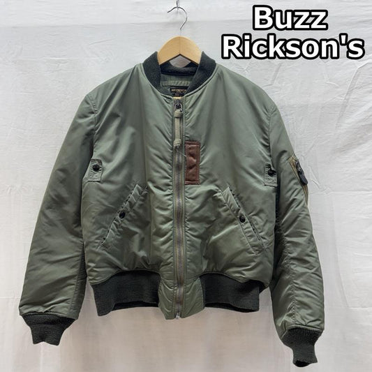 バズリクソンズ Buzz Rickson s ジャケット、上着 ジャンパー、ブルゾン BR10981 BR11318 LION UNIFORM INC MA-1 ミリタリー フライト ボンバー ジャケット M メンズ USED 古着 中古 50159165