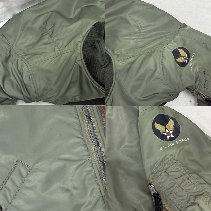 バズリクソンズ Buzz Rickson s ジャケット、上着 ジャンパー、ブルゾン BR10981 BR11318 LION UNIFORM INC MA-1 ミリタリー フライト ボンバー ジャケット M メンズ USED 古着 中古 50159165