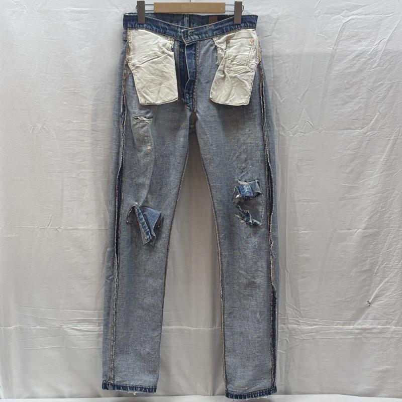 リーバイス Levi s パンツ デニム、ジーンズ 66前期 70s 505-0217 ボタン裏5 42TALON ヴィンテージ デニム パンツ 31インチ メンズ USED 古着 中古 50159167