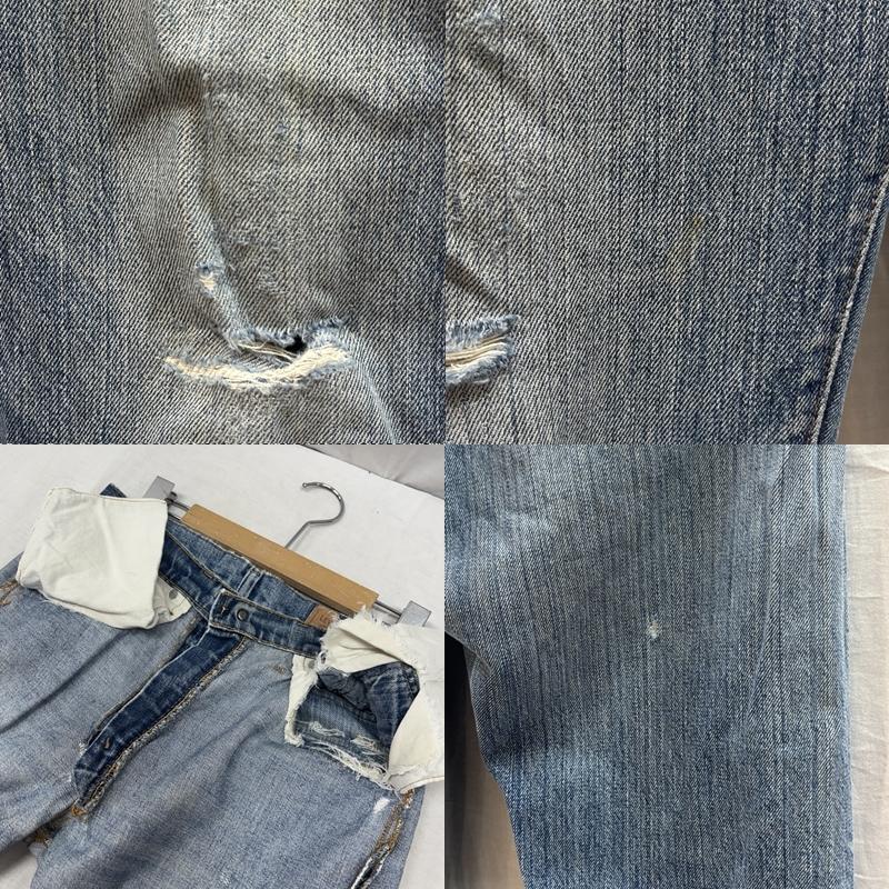 リーバイス Levi s パンツ デニム、ジーンズ 66前期 70s 505-0217 ボタン裏5 42TALON ヴィンテージ デニム パンツ 31インチ メンズ USED 古着 中古 50159167