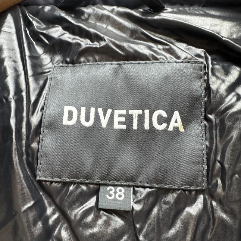 デュベティカ DUVETICA コート ダウンコート DENEBDUE デネブドゥエ フード ファー ダウン コート 192-D8110043N02-11620-FB 38 紺 / ネイビー / navy レディース USED 古着 中古 50159170