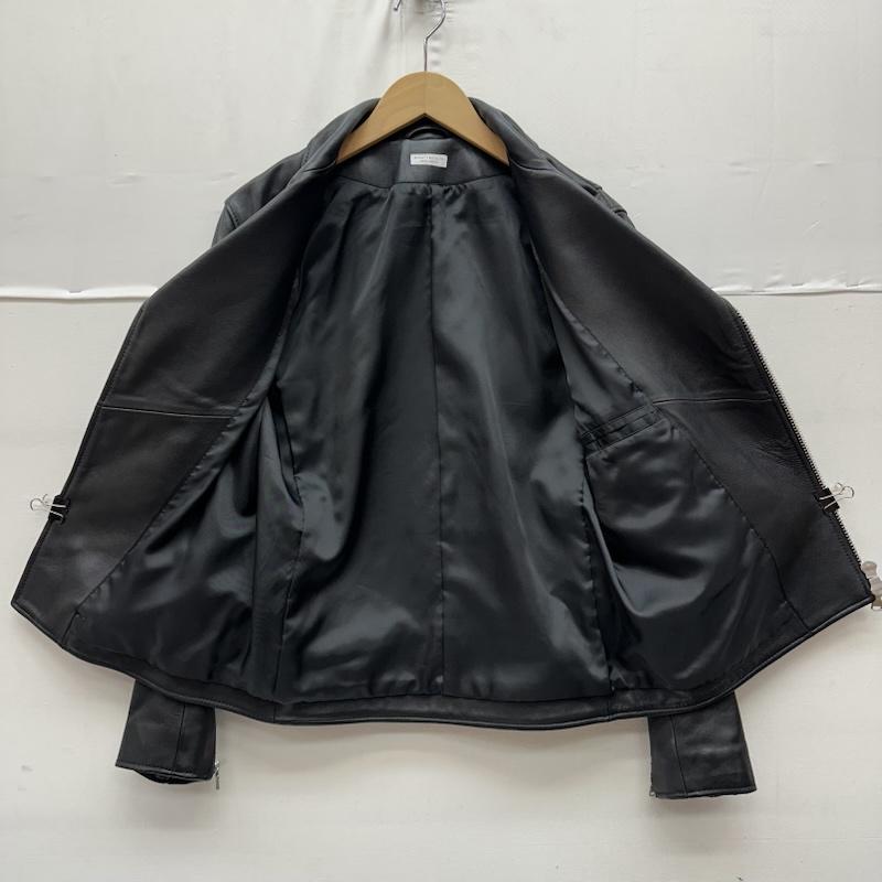 ビューティアンドユースユナイテッドアローズ BEAUTY&YOUTH UNITED ARROWS ジャケット、上着 レザージャケット 羊革 ダブル ライダース ジャケット 1225-199-9373 M 黒 / ブラック / black メンズ USED 古着 中古 50159174
