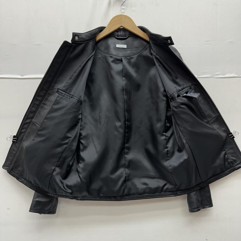 ビューティアンドユースユナイテッドアローズ BEAUTY&YOUTH UNITED ARROWS ジャケット、上着 ライダース 羊革 シングル ライダース レザ－ ジャケット 1225-199-9246 M 黒 / ブラック / black メンズ USED 古着 中古 50159175