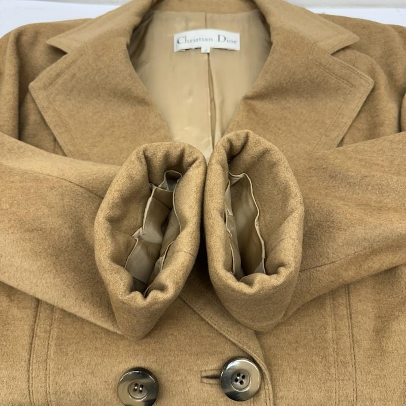 クリスチャンディオール Christian Dior セットアップ セットアップ カシミヤ ダブル ジャケット スカート セットアップ - 茶 / ブラウン / brown レディース USED 古着 中古 50159180