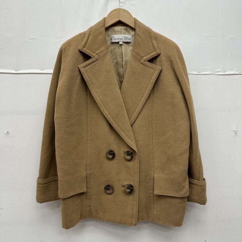 クリスチャンディオール Christian Dior セットアップ セットアップ カシミヤ ダブル ジャケット スカート セットアップ - 茶 / ブラウン / brown レディース USED 古着 中古 50159180