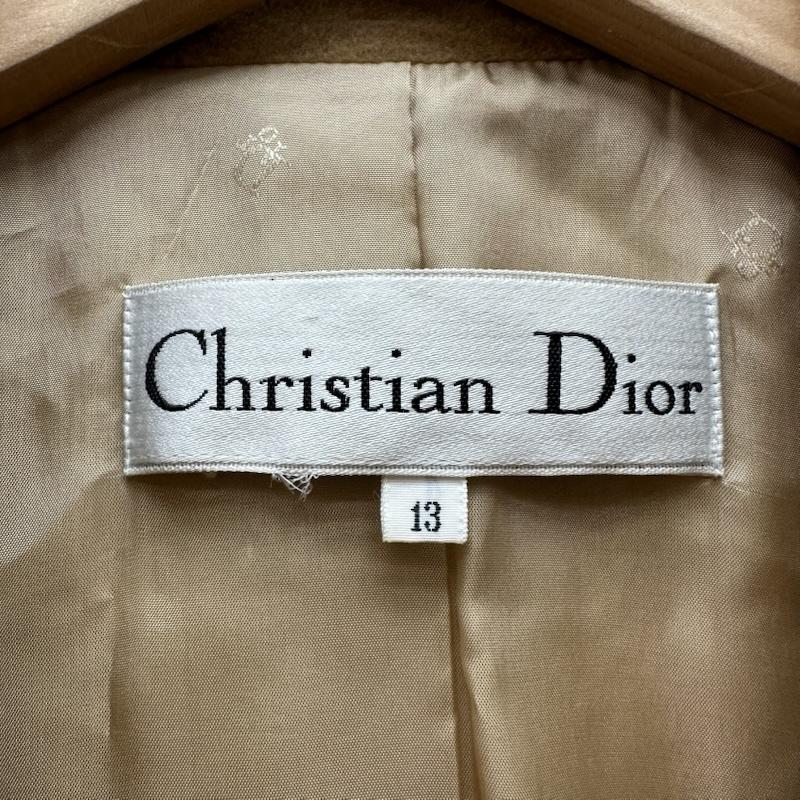 クリスチャンディオール Christian Dior セットアップ セットアップ カシミヤ ダブル ジャケット スカート セットアップ - 茶 / ブラウン / brown レディース USED 古着 中古 50159180