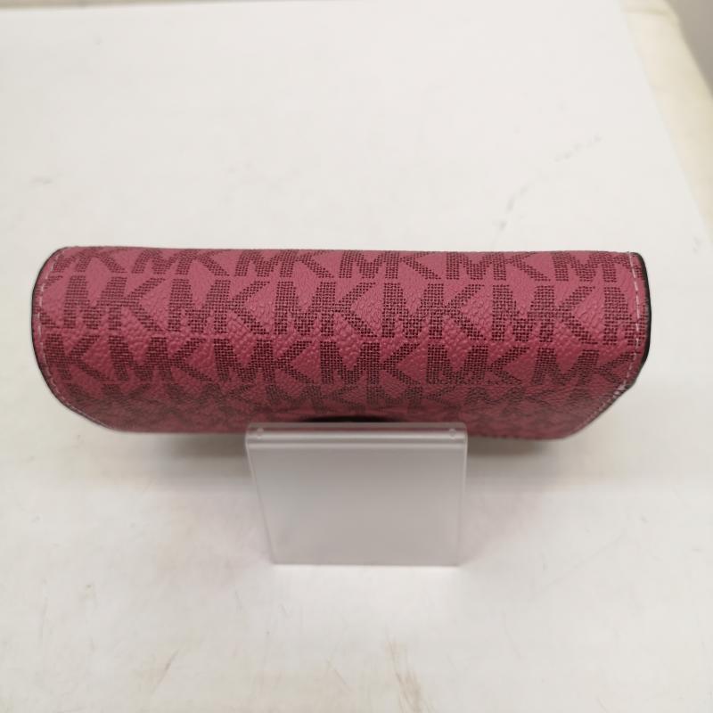 マイケルコース MICHAEL KORS 財布 二つ折り JET SET コンパクト ウォレット 2つ折り 財布 - 桃 / ピンク / pink レディース USED 古着 中古 50159188