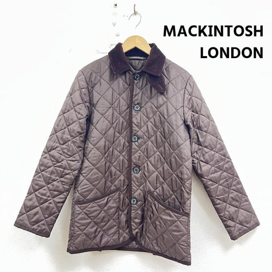 マッキントッシュロンドン MACKINTOSH LONDON ジャケット、上着 ジャケット、ブレザー スコットランド製 キルティング ジャケット ダーク ブラウン 36 無地 茶 / ブラウン / brown メンズ USED 古着 中古 50159189