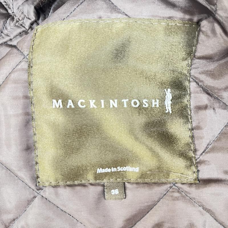 マッキントッシュロンドン MACKINTOSH LONDON ジャケット、上着 ジャケット、ブレザー スコットランド製 キルティング ジャケット ダーク ブラウン 36 無地 茶 / ブラウン / brown メンズ USED 古着 中古 50159189