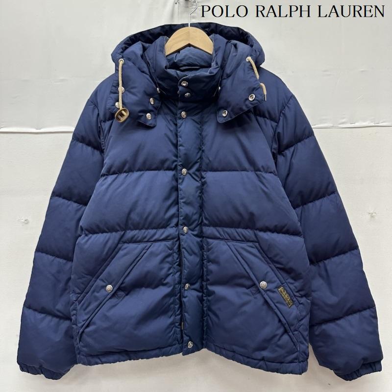 ポロラルフローレン POLO RALPH LAUREN ジャケット、上着 ダウンジャケット 90s ダウン ジャケット 7257482EDK L 紺 / ネイビー / navy メンズ USED 古着 中古 50159196