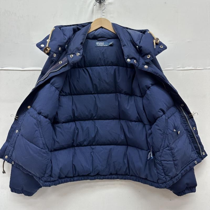 ポロラルフローレン POLO RALPH LAUREN ジャケット、上着 ダウンジャケット 90s ダウン ジャケット 7257482EDK L 紺 / ネイビー / navy メンズ USED 古着 中古 50159196