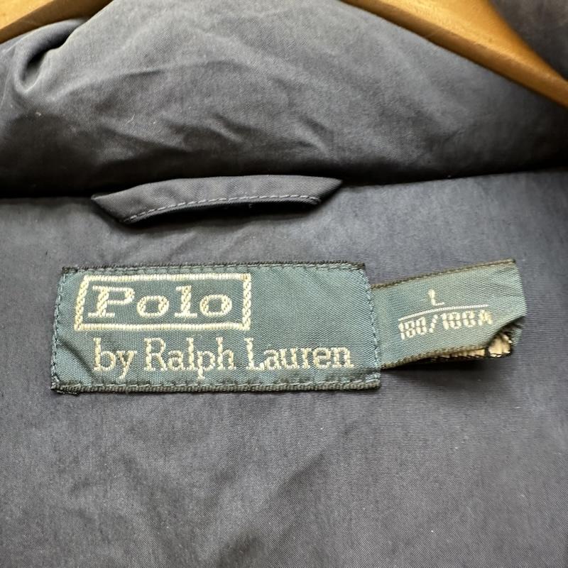 ポロラルフローレン POLO RALPH LAUREN ジャケット、上着 ダウンジャケット 90s ダウン ジャケット 7257482EDK L 紺 / ネイビー / navy メンズ USED 古着 中古 50159196