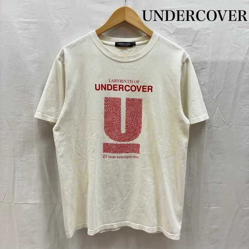 アンダーカバー UNDERCOVER Tシャツ 半袖 25 year retrospective Uロゴ クルーネック Tシャツ L メンズ USED 古着 中古 50159204
