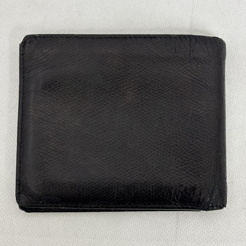 セリーヌ CELINE 財布 二つ折り 二つ折り 財布 P-05-2 黒 / ブラック / black メンズ USED 古着 中古 50159213