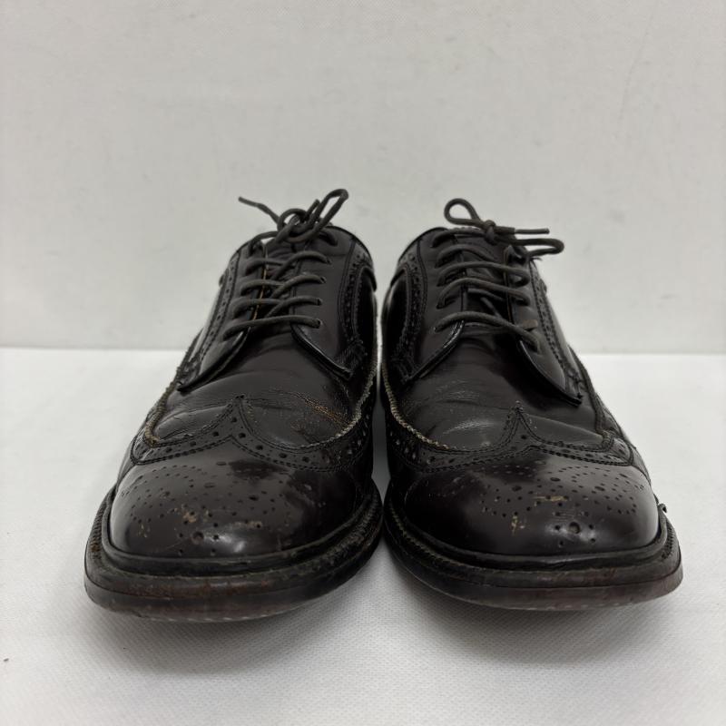 リーガル REGAL 革靴 革靴 ウィングチップ ドレスシューズ メダリオン 25.5EE 25.5cm 黒 / ブラック / black メンズ USED 古着 中古 50159215