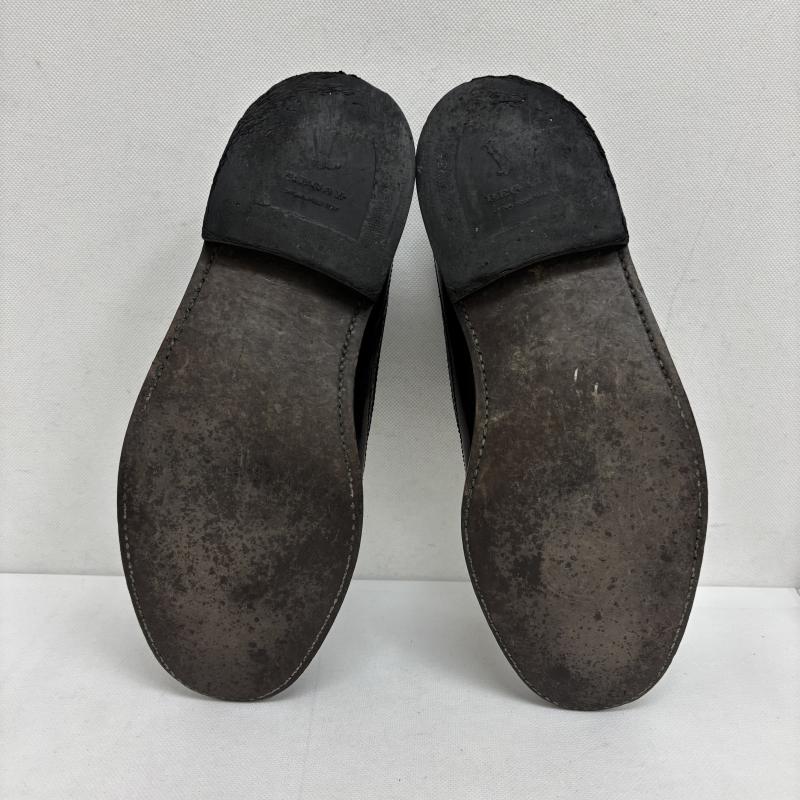リーガル REGAL 革靴 革靴 ウィングチップ ドレスシューズ メダリオン 25.5EE 25.5cm 黒 / ブラック / black メンズ USED 古着 中古 50159215