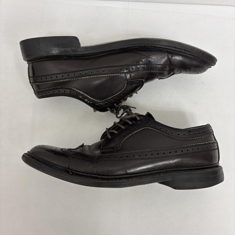 リーガル REGAL 革靴 革靴 ウィングチップ ドレスシューズ メダリオン 25.5EE 25.5cm 黒 / ブラック / black メンズ USED 古着 中古 50159215