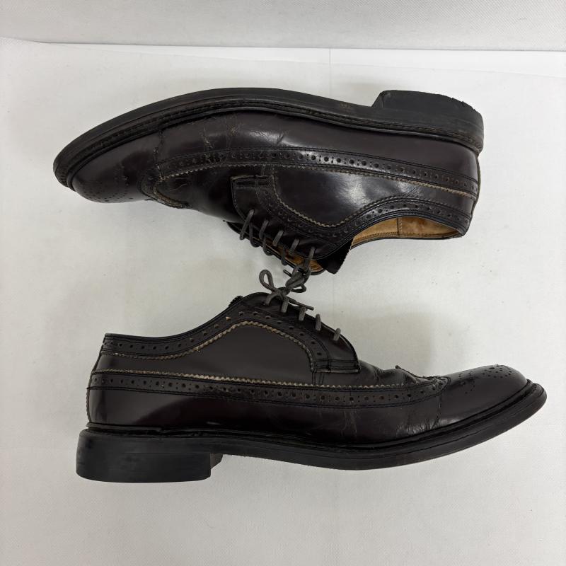 リーガル REGAL 革靴 革靴 ウィングチップ ドレスシューズ メダリオン 25.5EE 25.5cm 黒 / ブラック / black メンズ USED 古着 中古 50159215