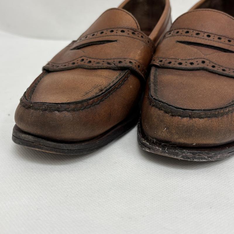 ポロラルフローレン POLO RALPH LAUREN ローファー ローファー コインローファー メダリオン ブラウン 25EE 25.0cm 茶 / ブラウン / brown メンズ USED 古着 中古 50159217