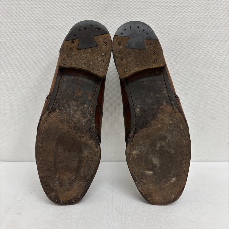 ポロラルフローレン POLO RALPH LAUREN ローファー ローファー コインローファー メダリオン ブラウン 25EE 25.0cm 茶 / ブラウン / brown メンズ USED 古着 中古 50159217