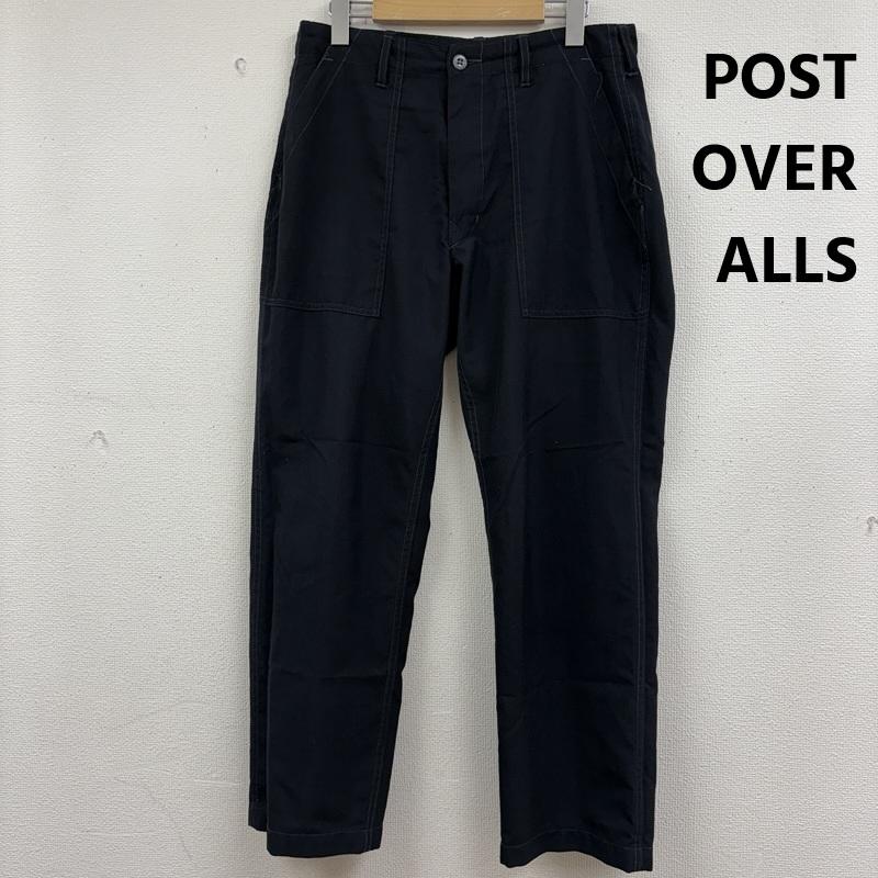 ポストオーバーオールズ POST OVERALLS パンツ ワークパンツ、ペインターパンツ IMPERIAL ファティーグ パンツ USA製 S 黒 / ブラック / black メンズ USED 古着 中古 50159226